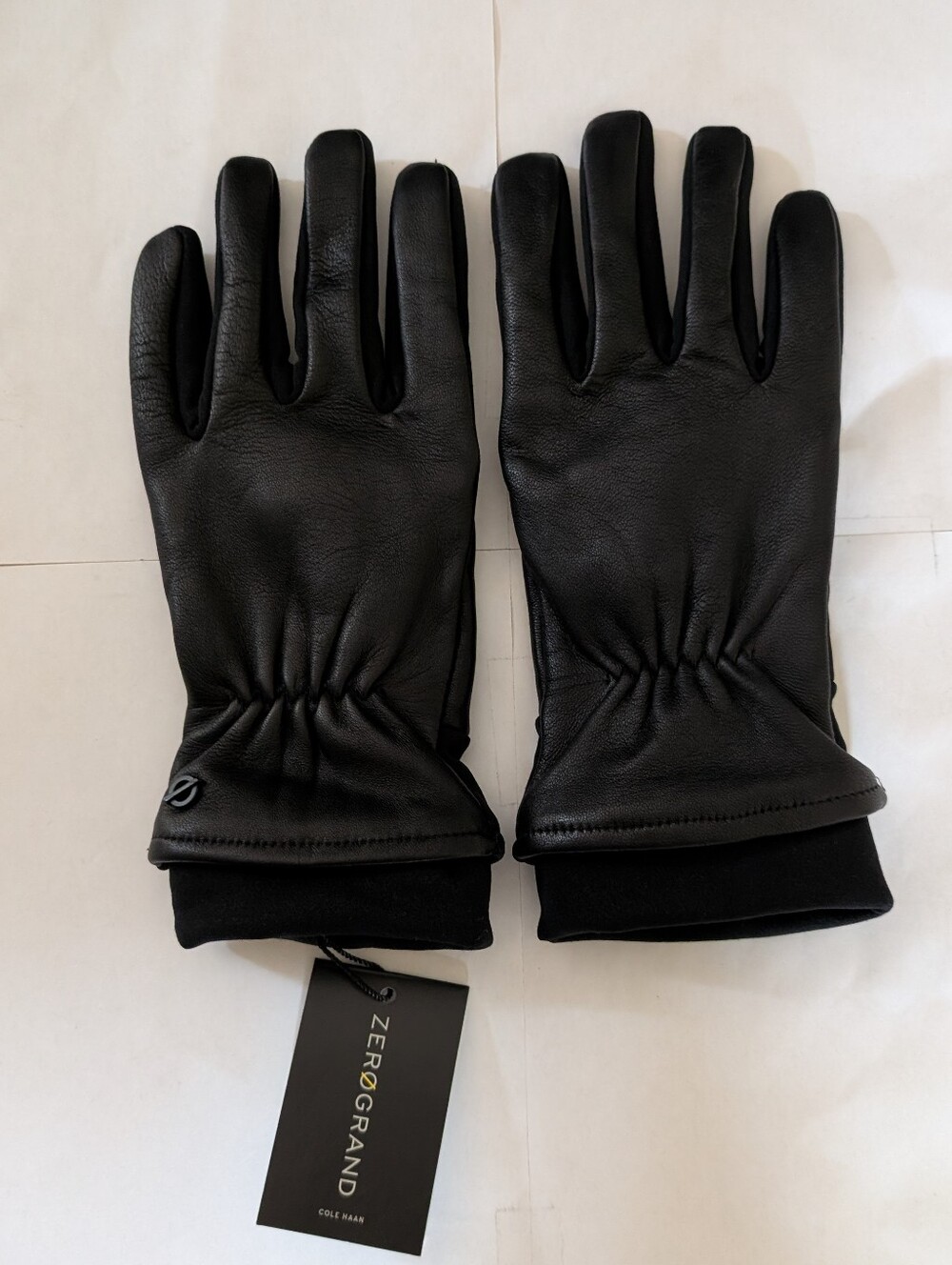 Cole Haan Zerogrand Leather Gloves S/M